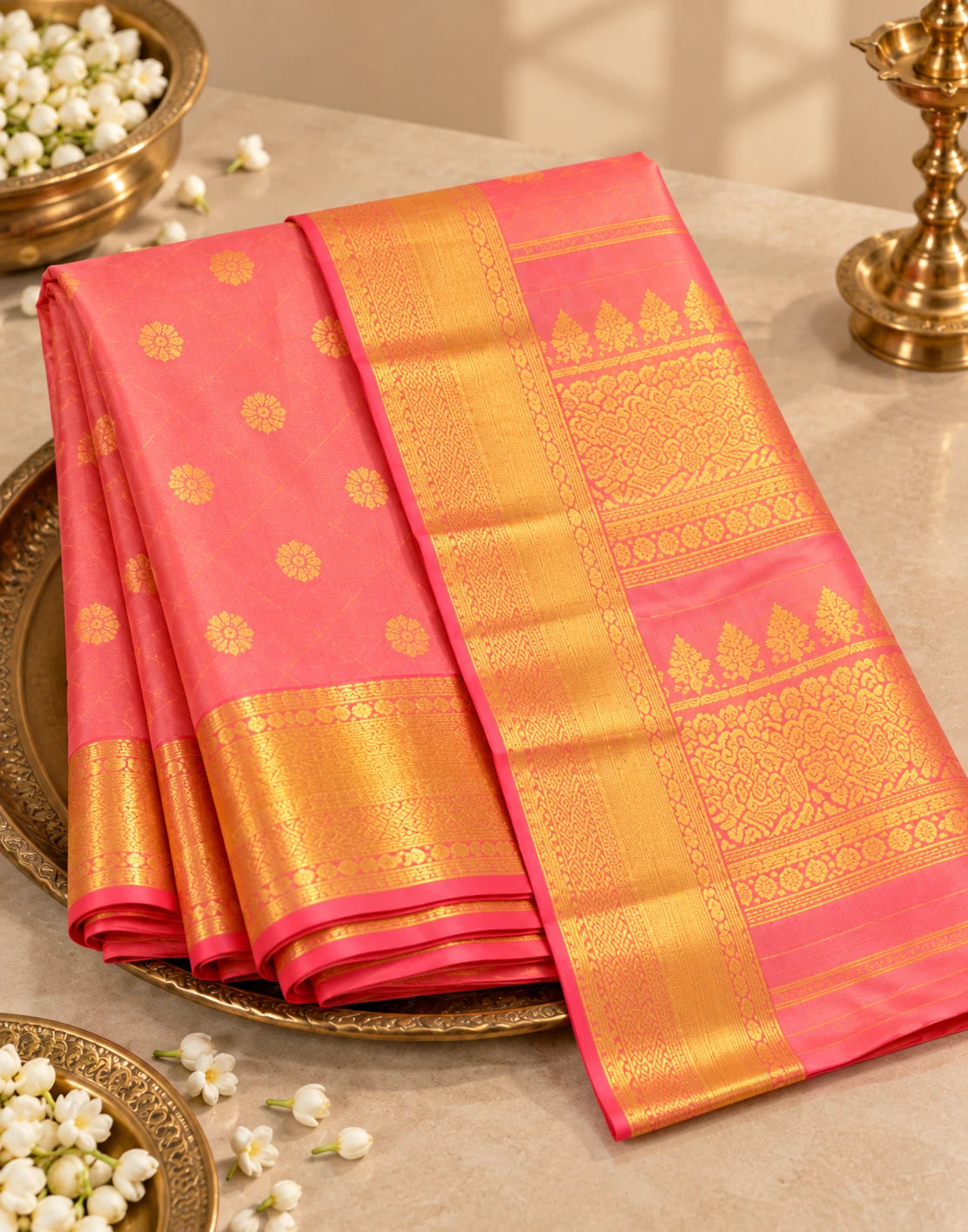 Kasturi Kanchi Pattu Silk Saree