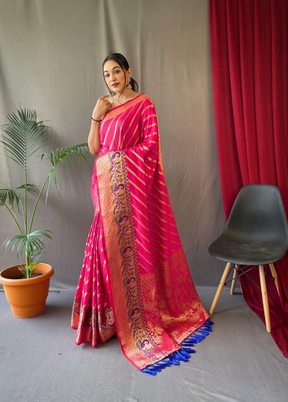 FM- Multi Colour Silk Saree