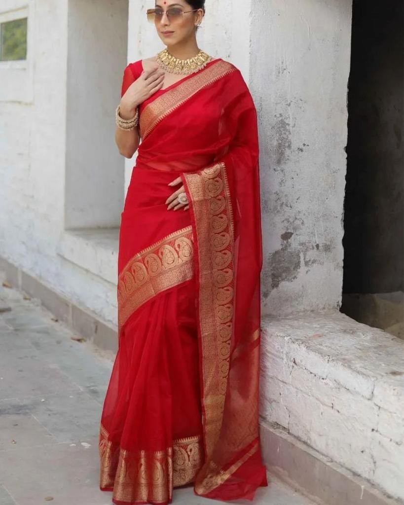 Mallika Organza Saree