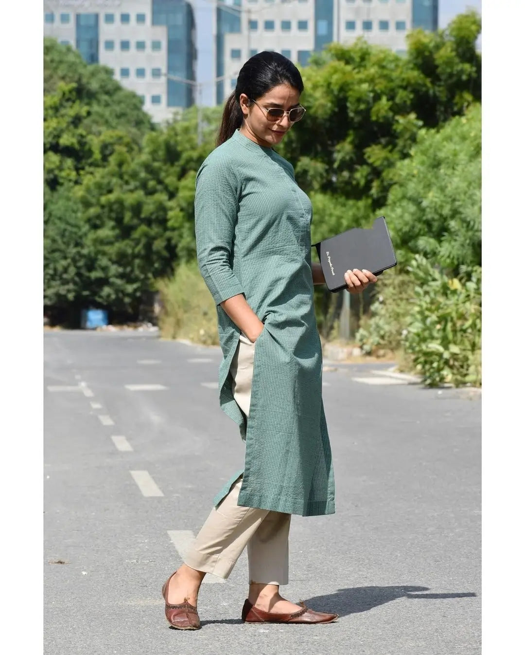 2010 GREEN COMFORT KURTA