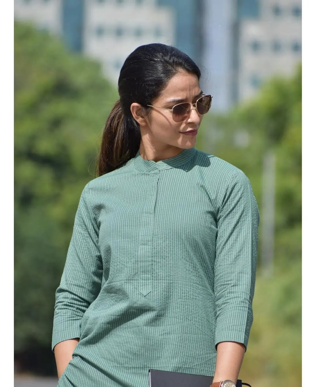 2010 GREEN COMFORT KURTA