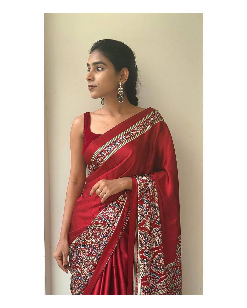 FM-Kalamkari Silk Saree
