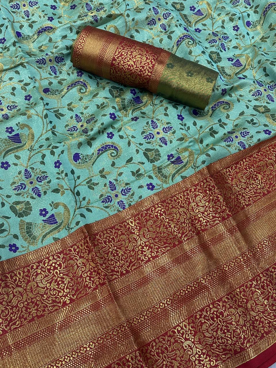 FM-Elegance Kanjivaram Silk Saree -2