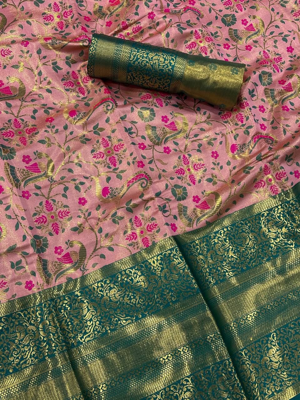 FM-Elegance Kanjivaram Silk Saree -2