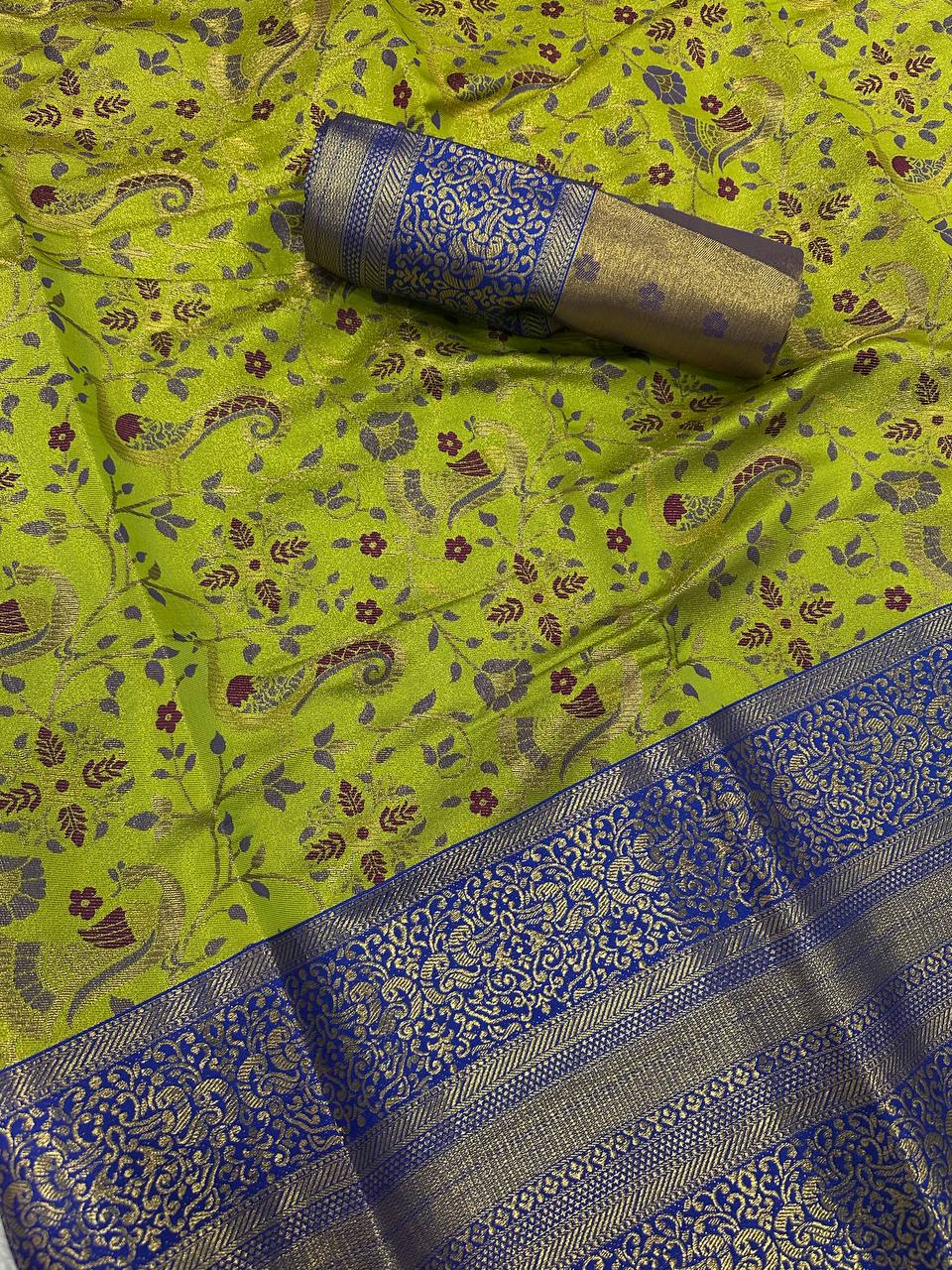 FM-Elegance Kanjivaram Silk Saree -2