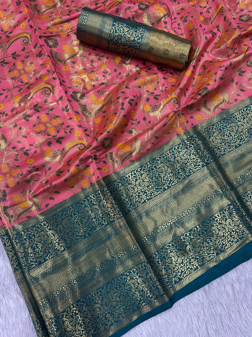 FM-Elegance Kanjivaram Silk Saree -2