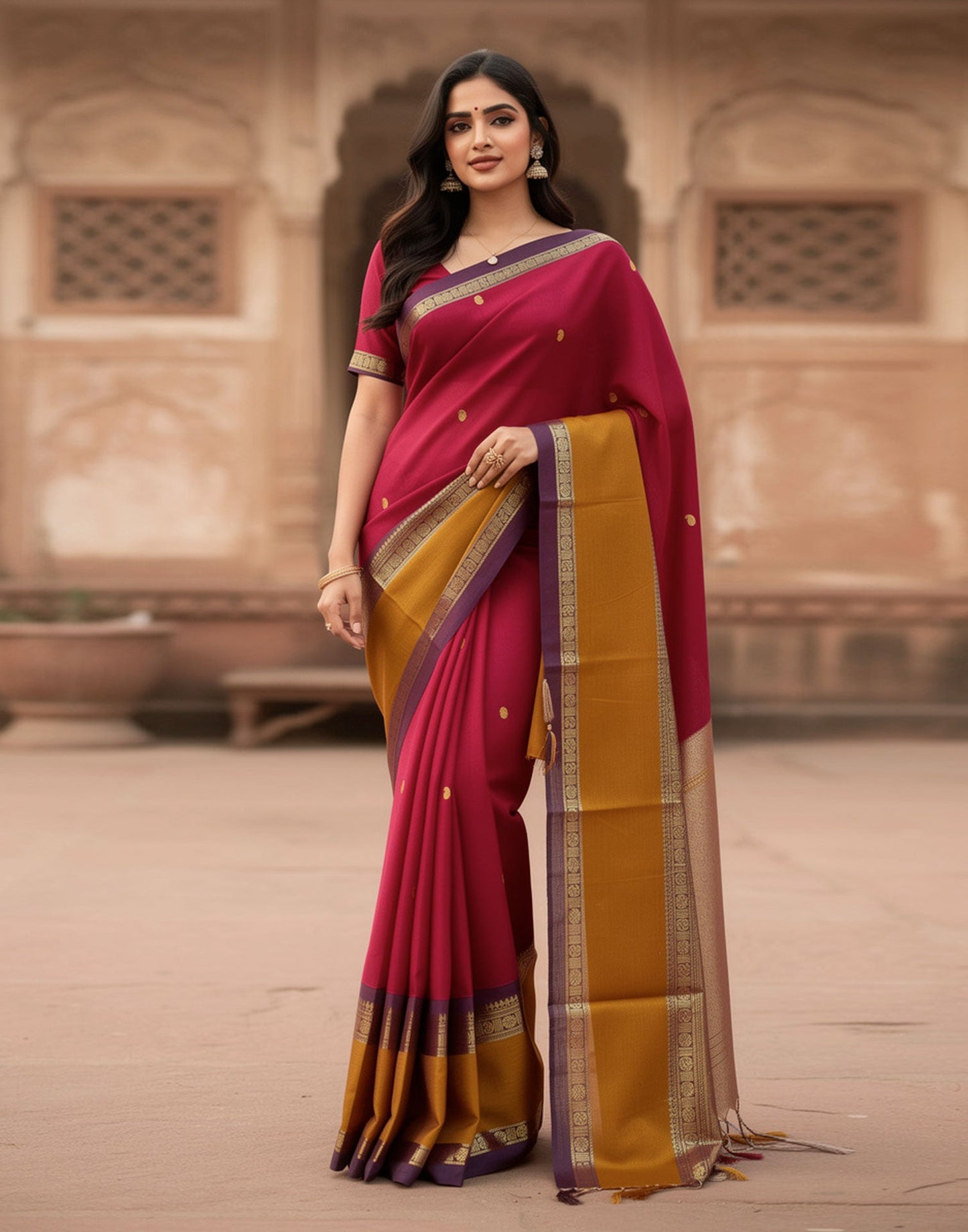 Amari Cotton Silk Saree