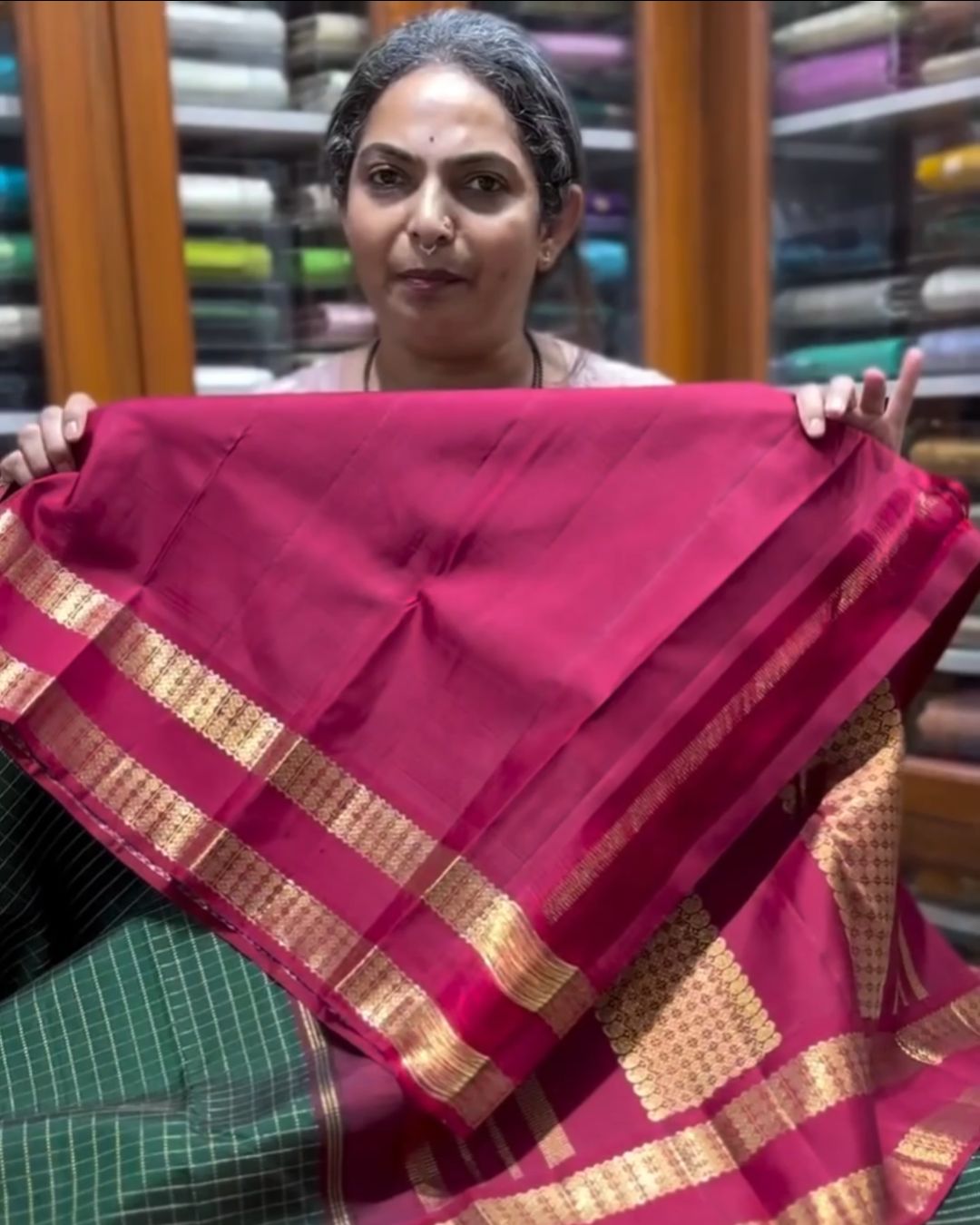 Amisha Kanjivaram Silk Saree