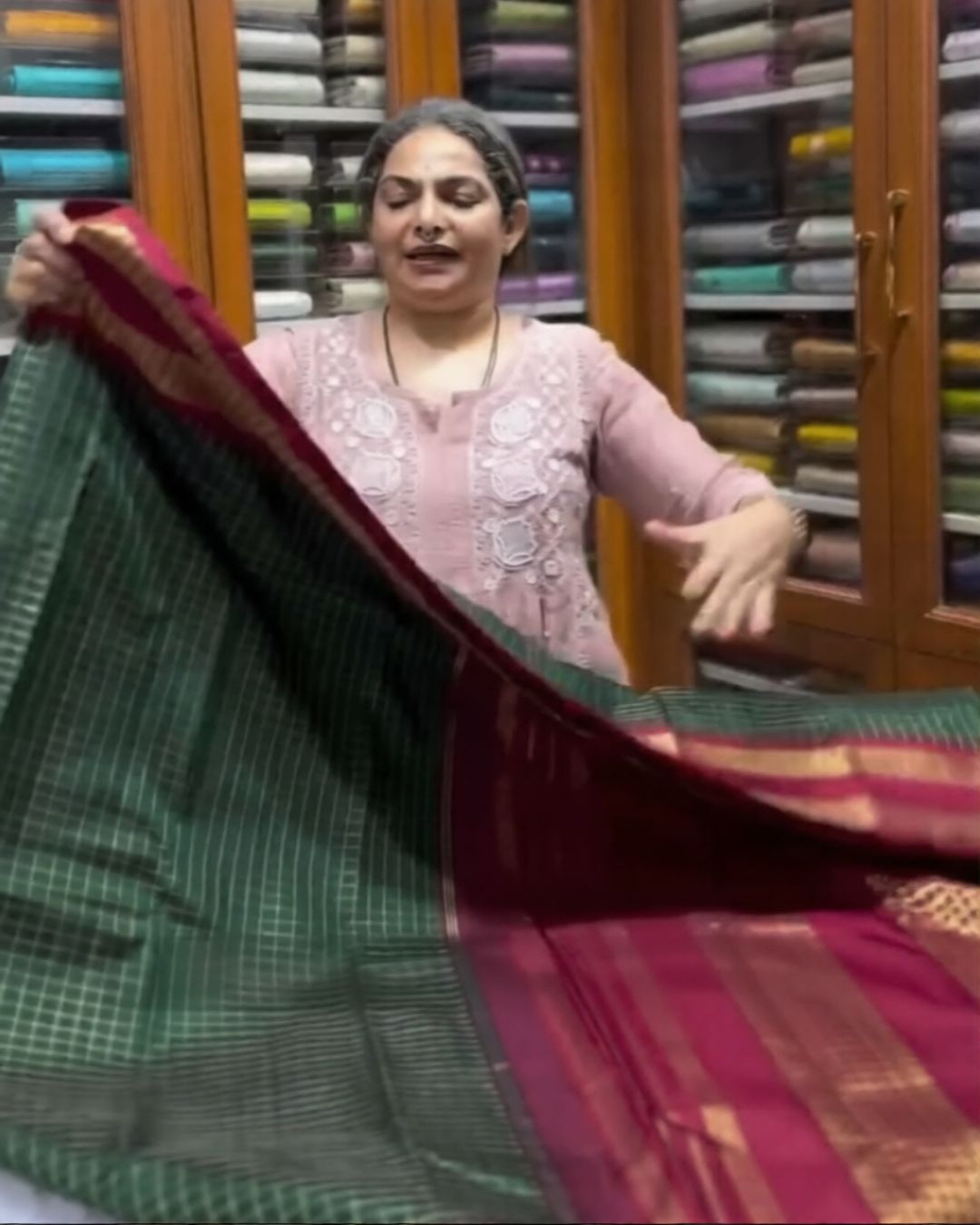 Amisha Kanjivaram Silk Saree