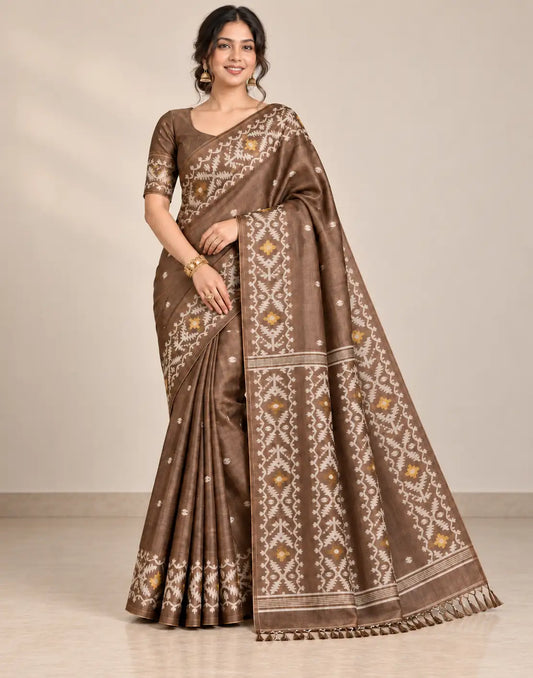 Bhoomi jamdani Saree