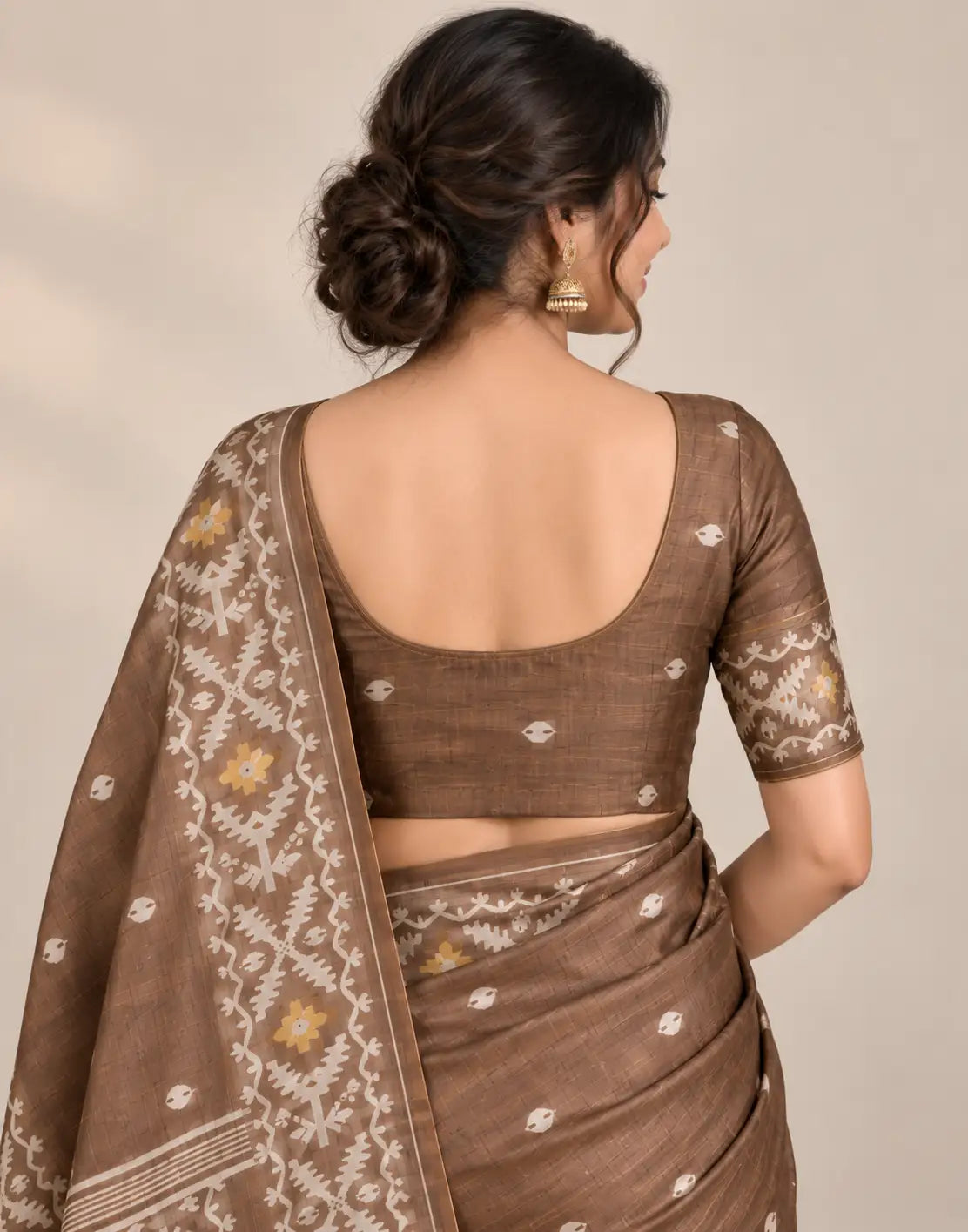 Bhoomi jamdani Saree