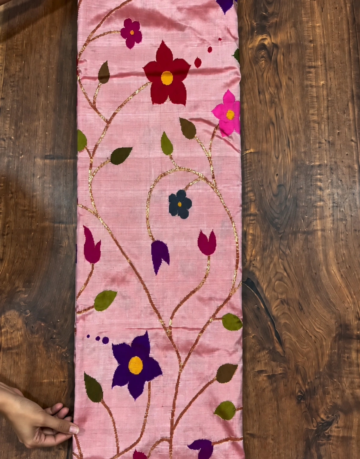 Gulrangi Paithani Silk Saree