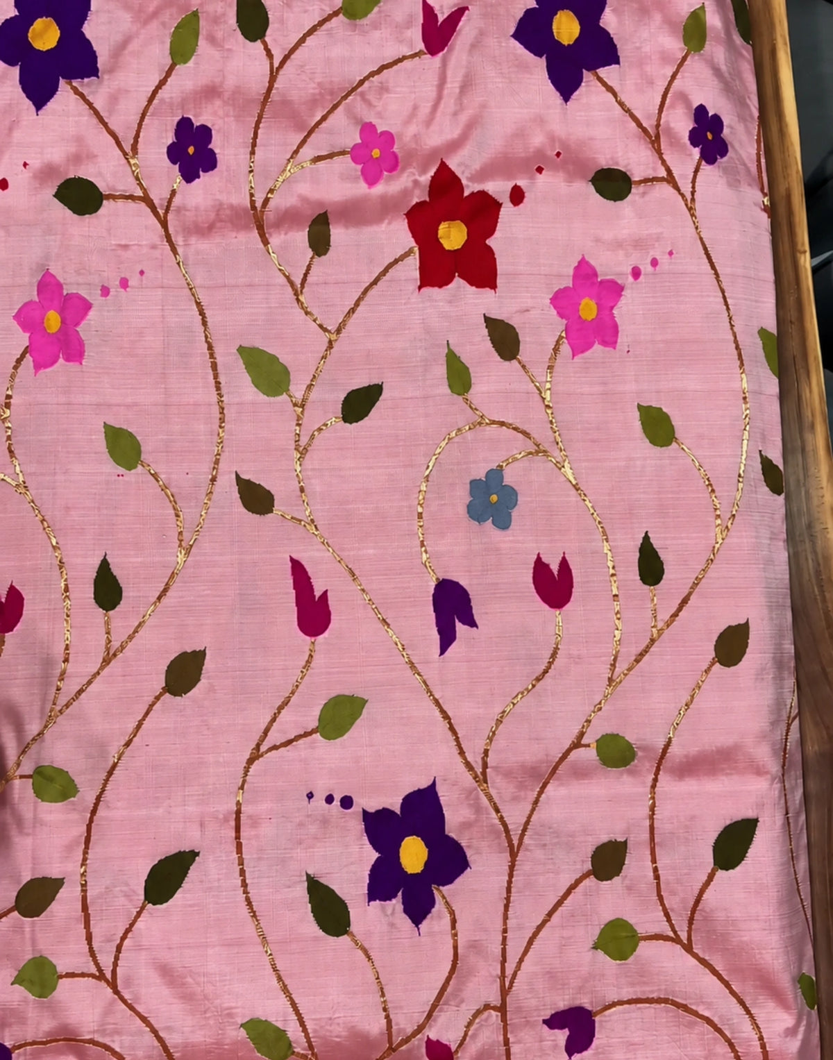Gulrangi Paithani Silk Saree