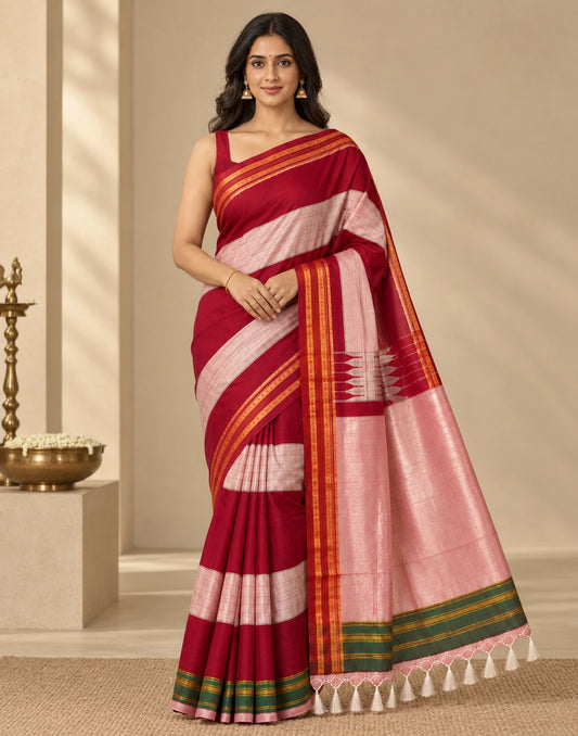 Ikkal Silk Saree