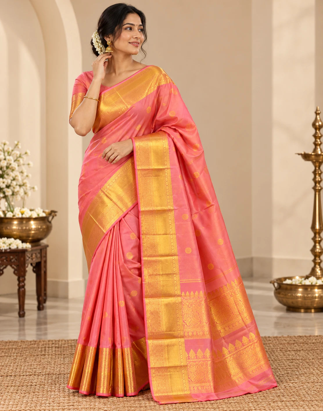 Kasturi Kanchi Pattu Silk Saree