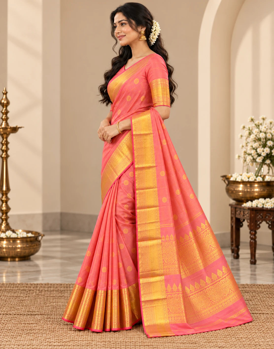 Kasturi Kanchi Pattu Silk Saree