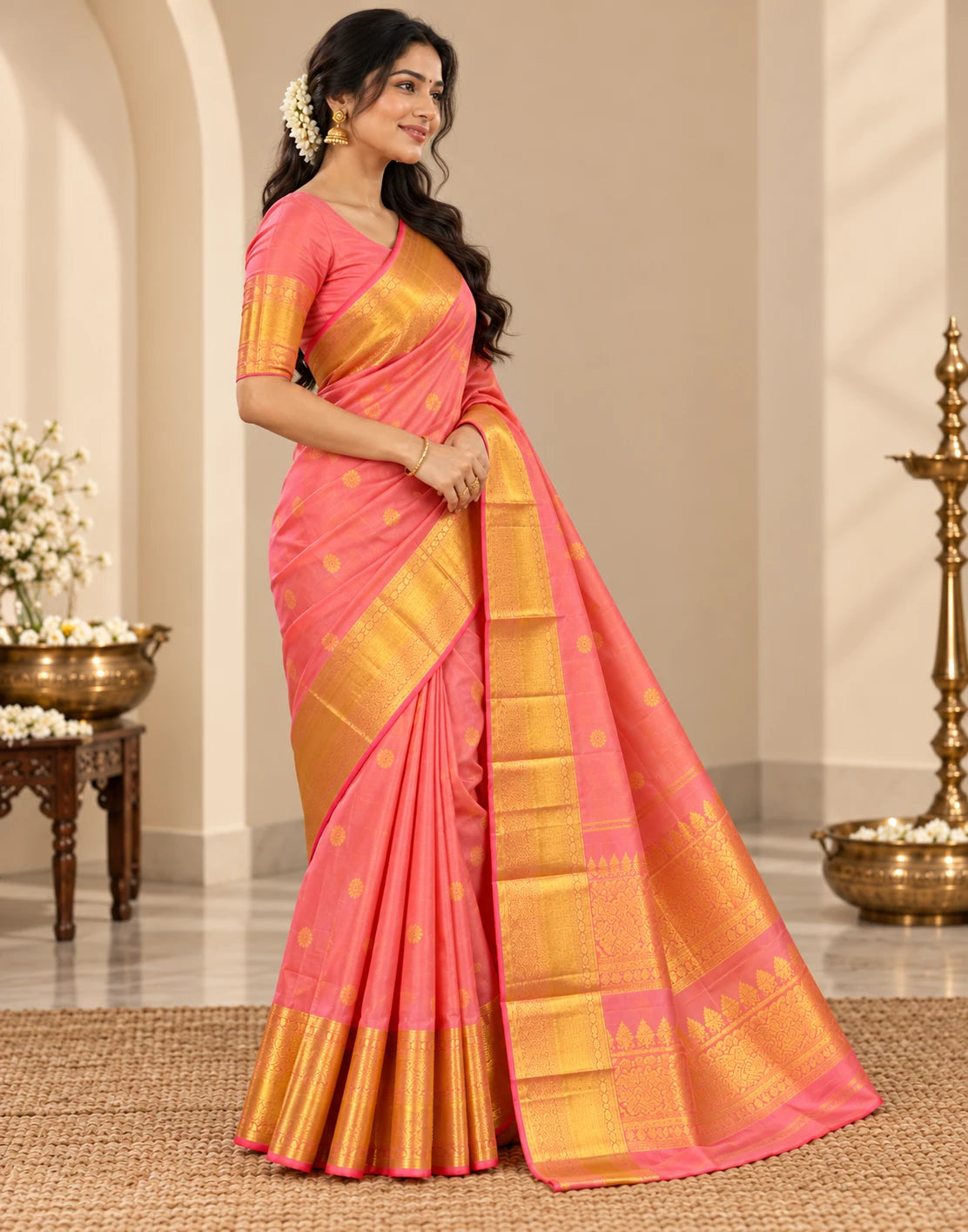 Kasturi Kanchi Pattu Silk Saree