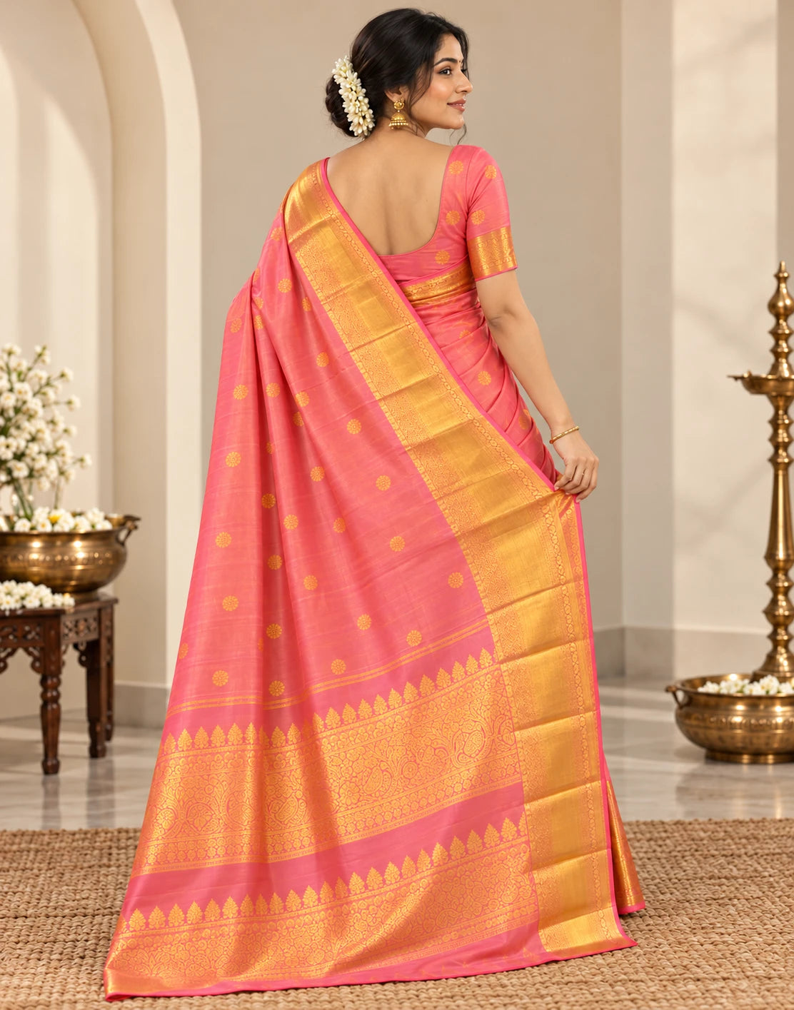 Kasturi Kanchi Pattu Silk Saree