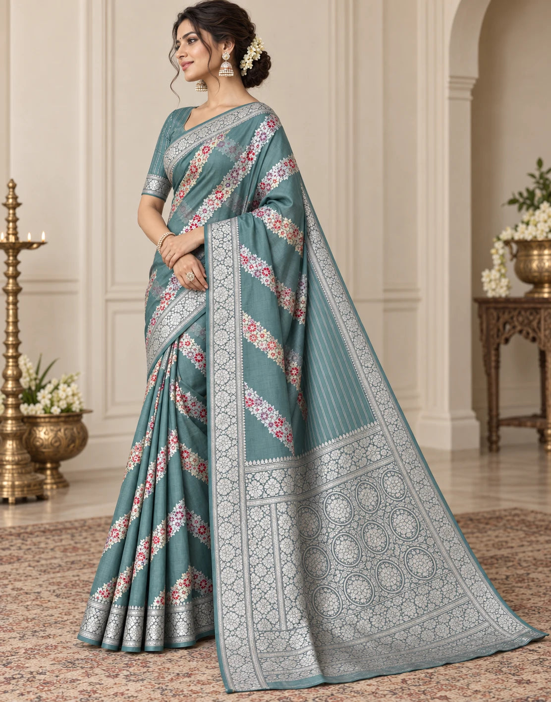 Kusumveli Banarasi Silk Saree