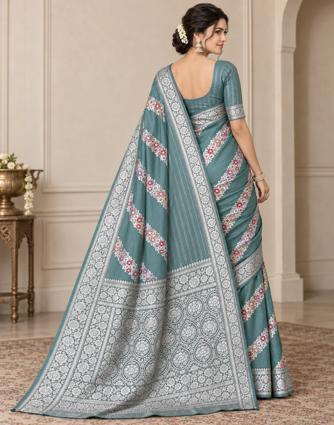 Kusumveli Banarasi Silk Saree