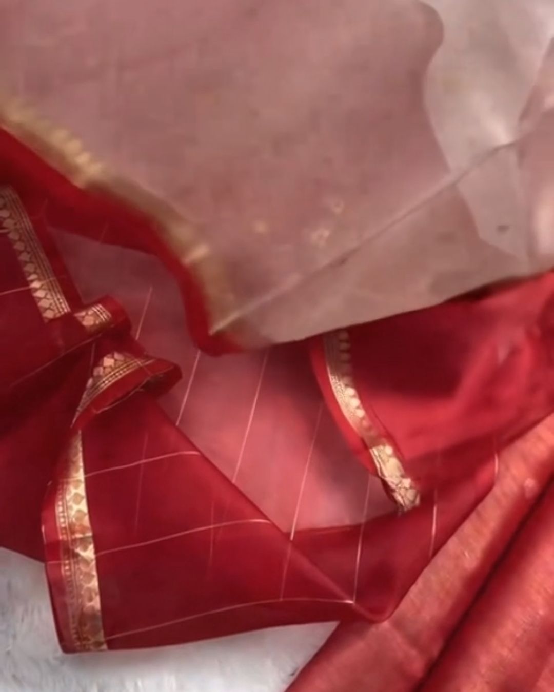 Mauve Banarsi Rani Silk Saree