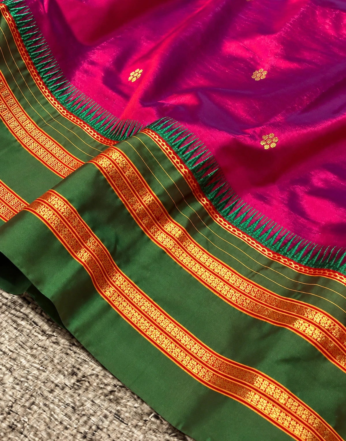 Narayanpeth Paithani Silk Saree