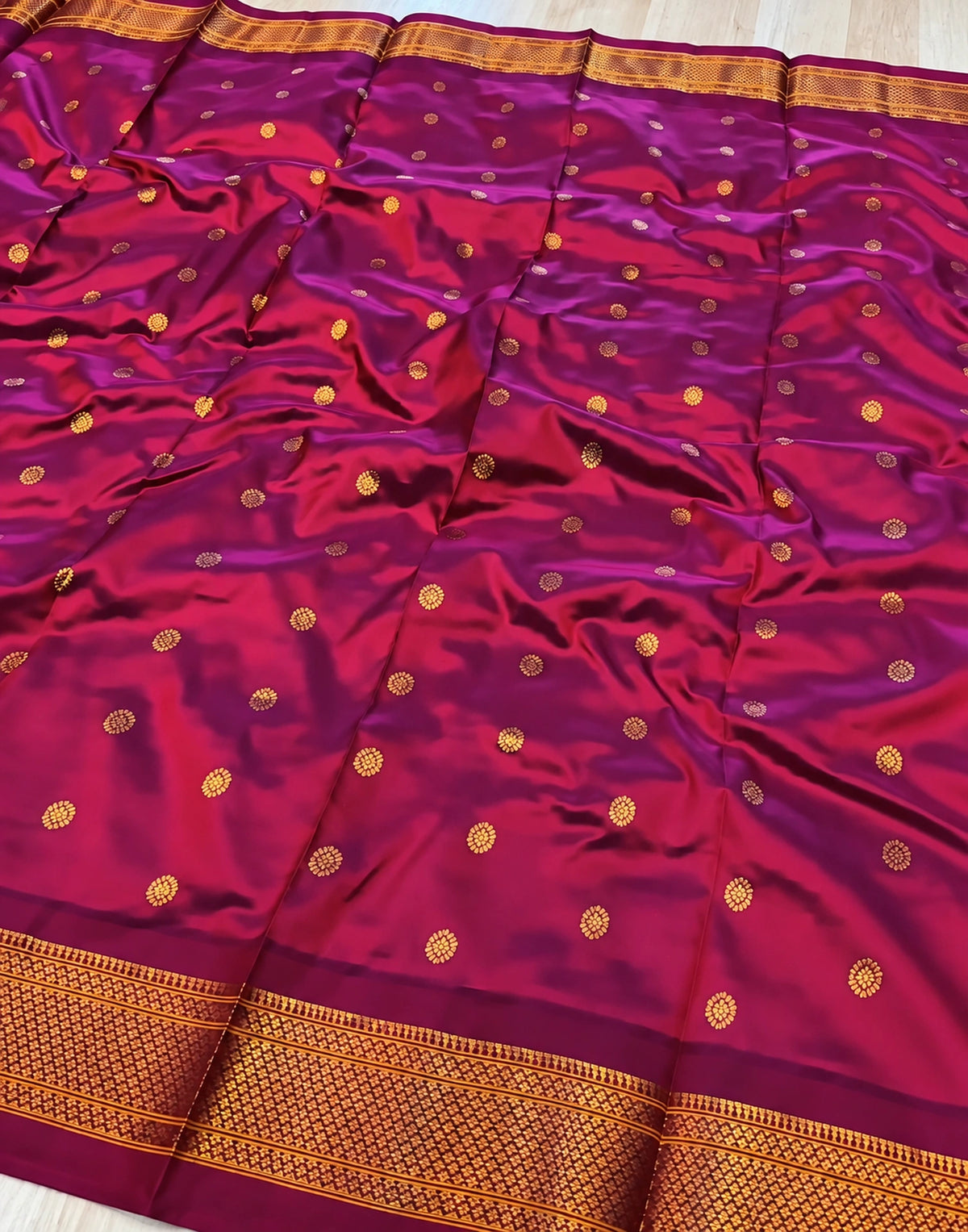 Rangdhara Paithani Silk Saree