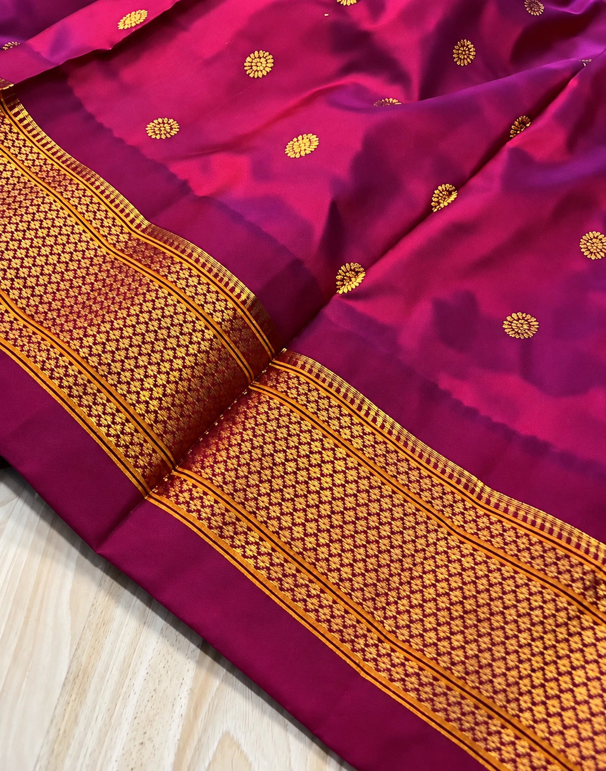 Rangdhara Paithani Silk Saree