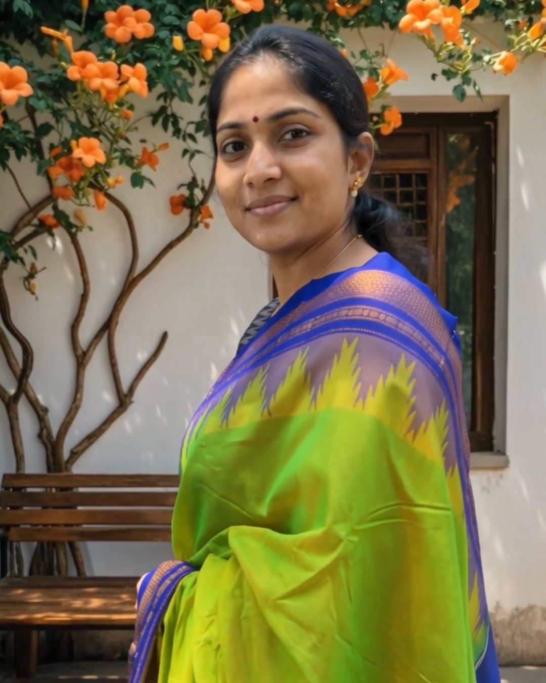 Royal Ikkat Silk Saree