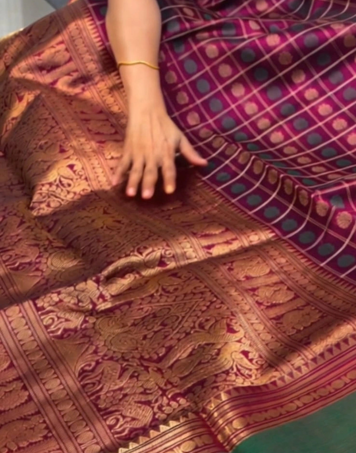 Tanvitha Kanjivaram Silk Saree