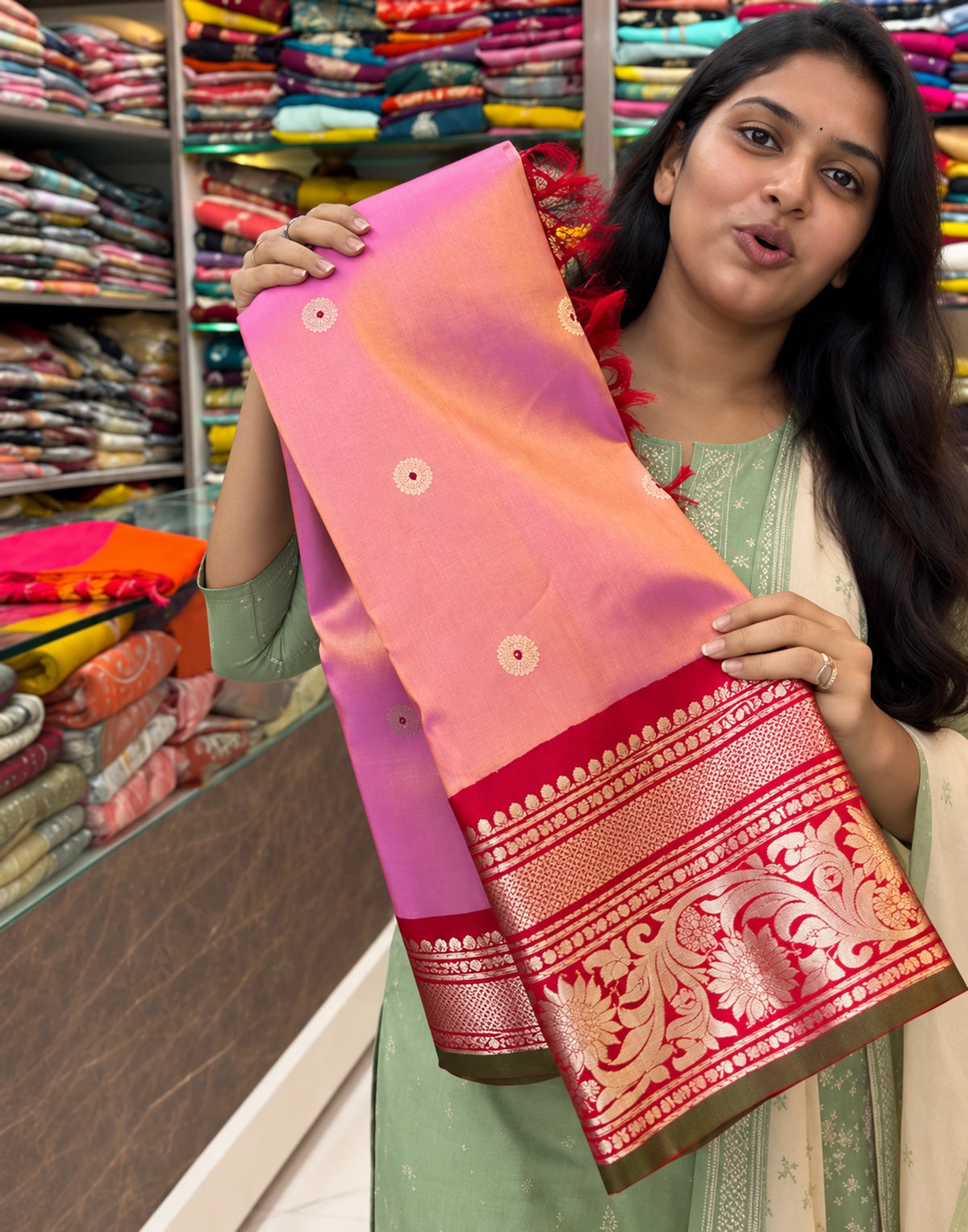 Thenmalar Kanjivaram Silk Saree