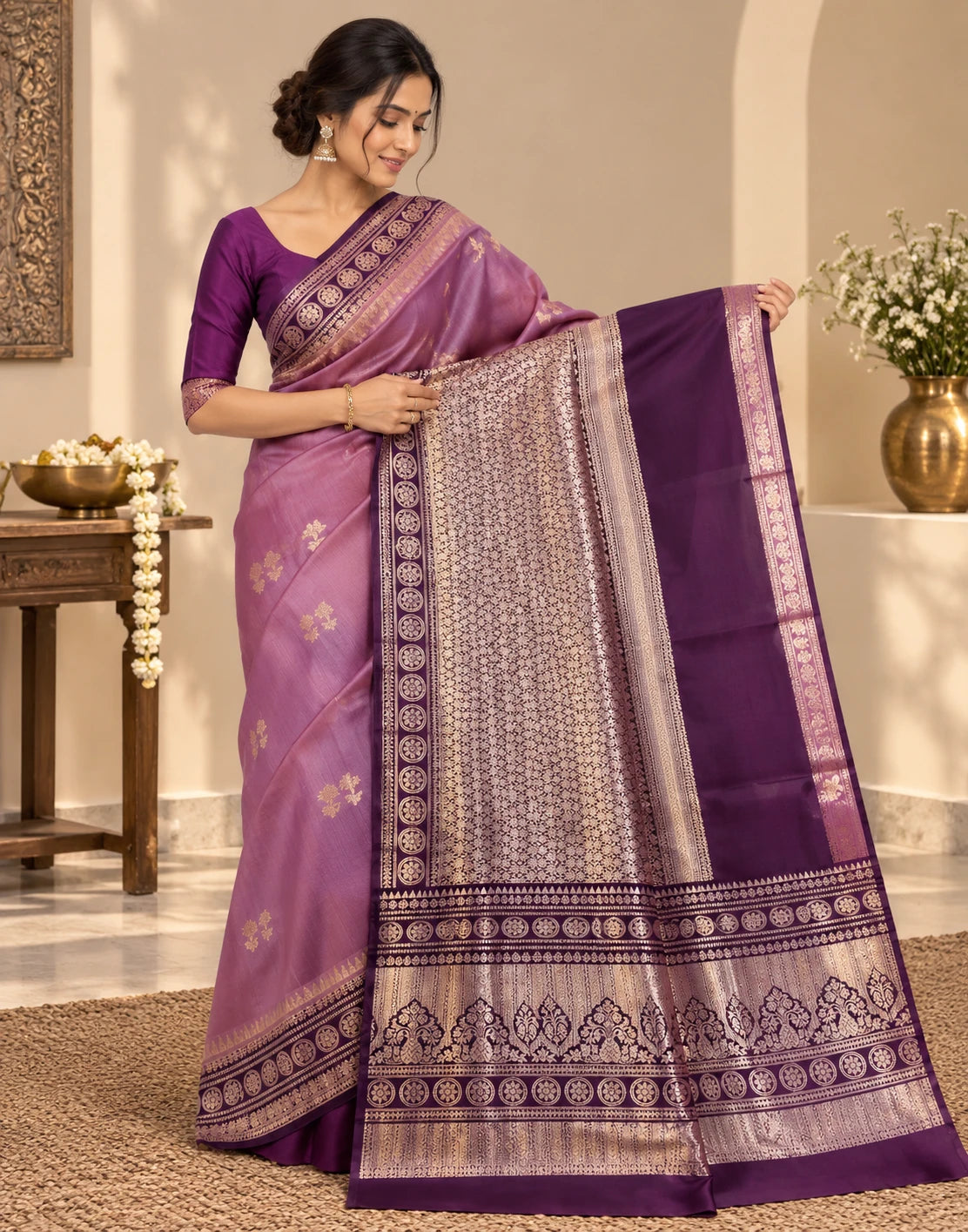 VENGAYA THOL SILK SAREE