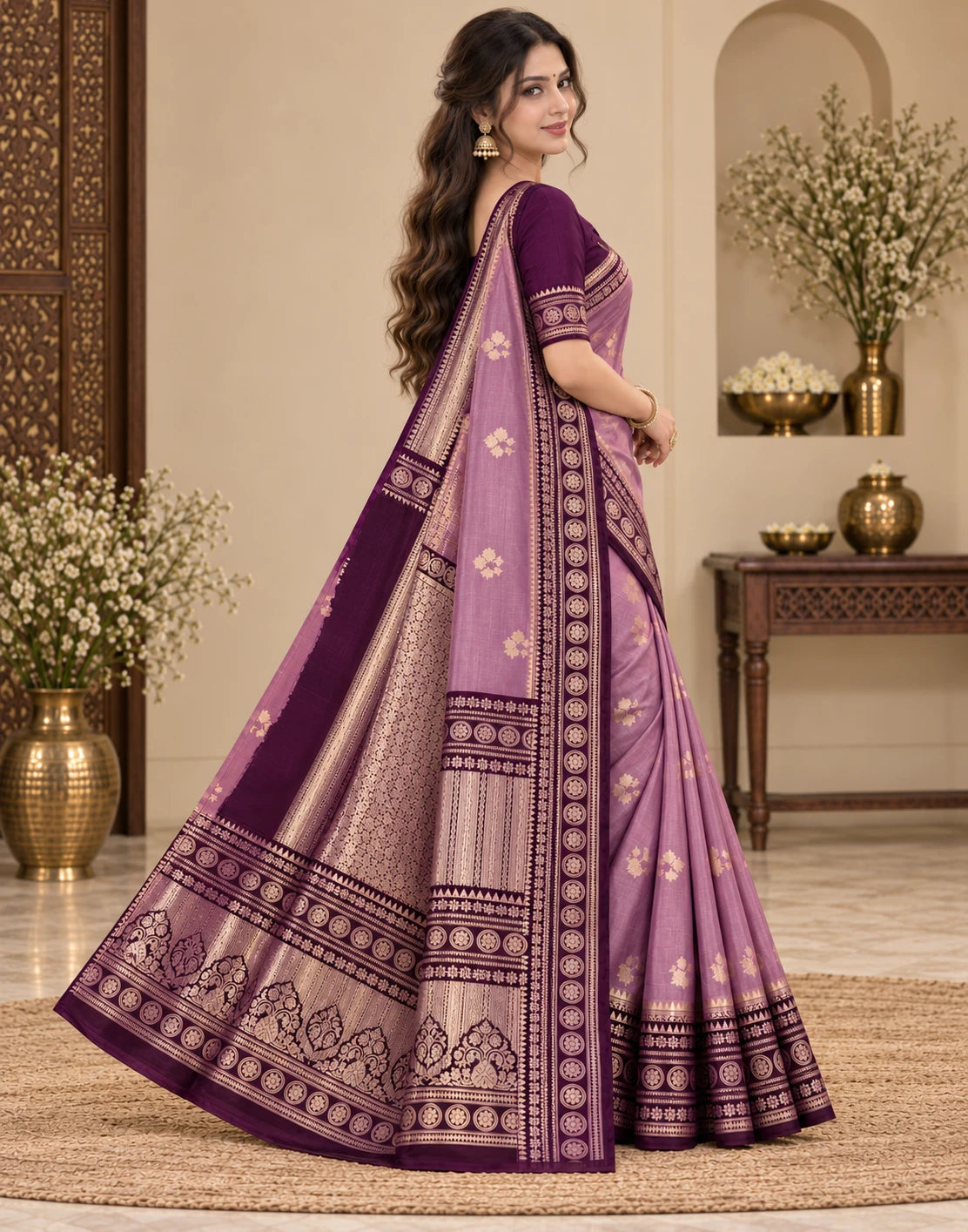 VENGAYA THOL SILK SAREE