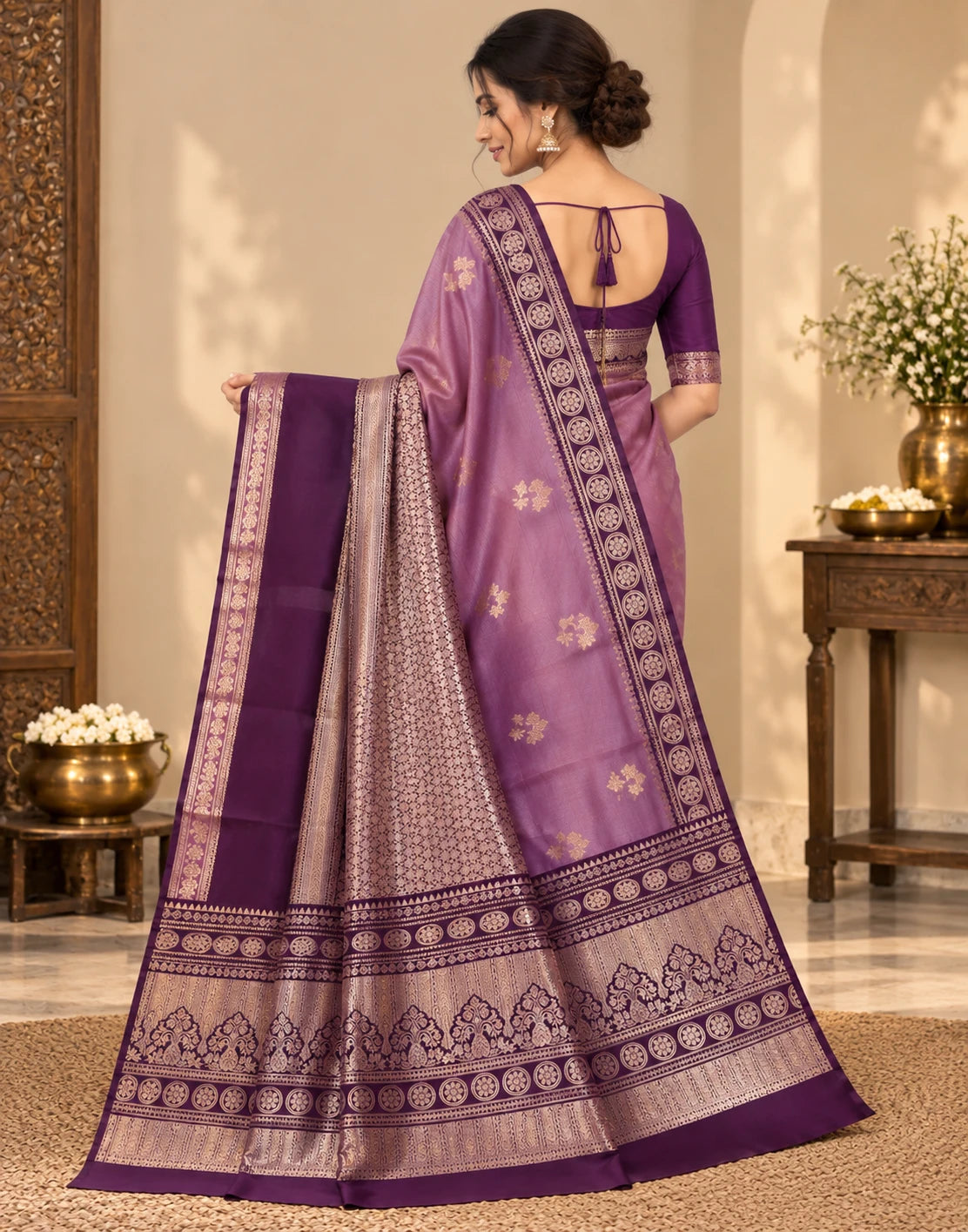 VENGAYA THOL SILK SAREE