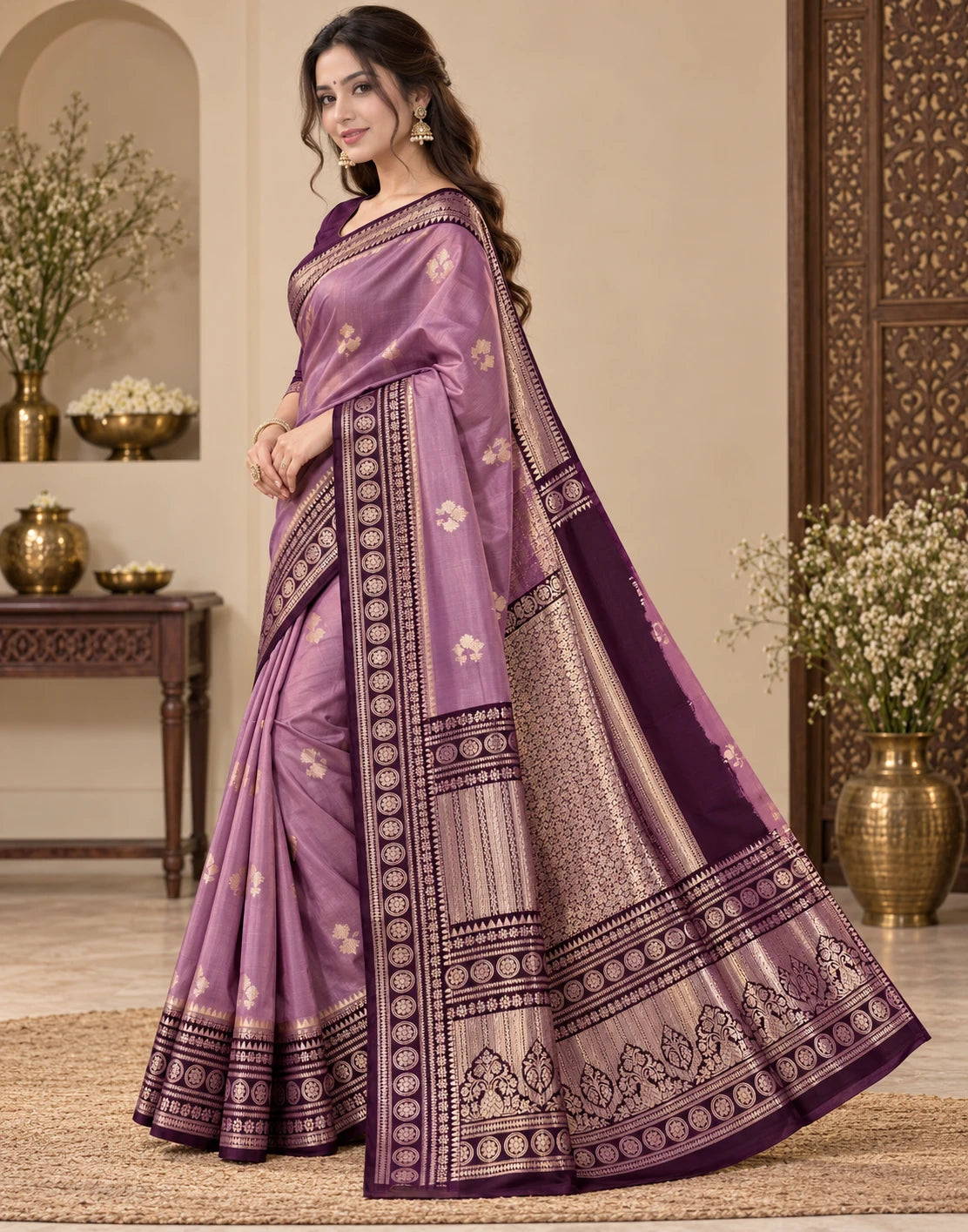 VENGAYA THOL SILK SAREE