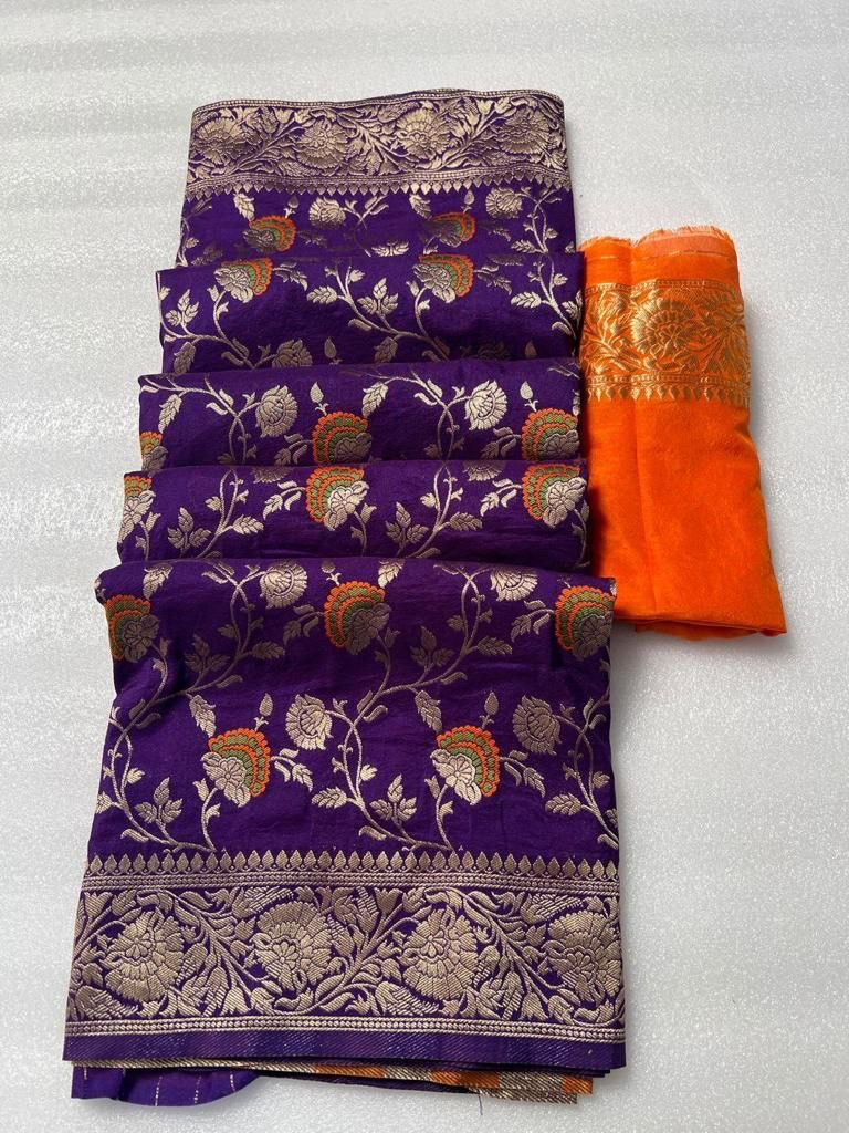 FM-Flower Silk Saree