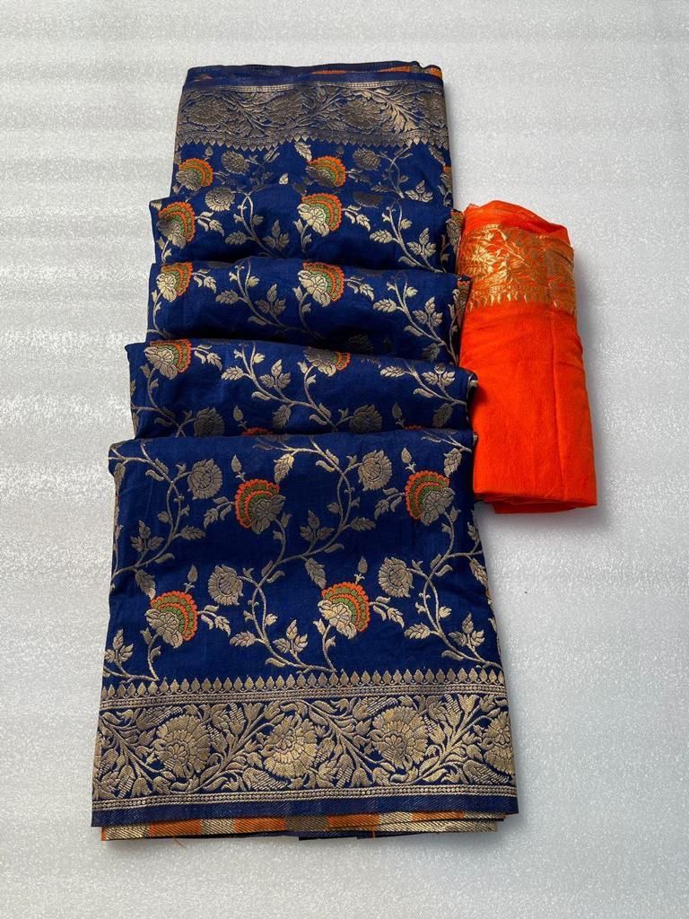 FM-Flower Silk Saree