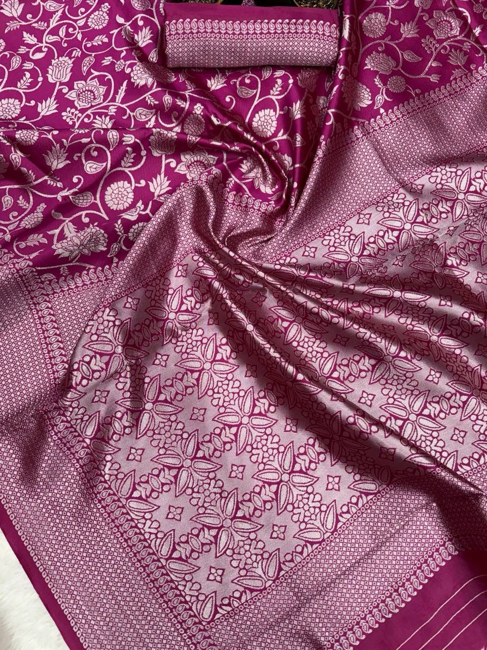 ZC766 - Breathable Organic Banarasi Sarees