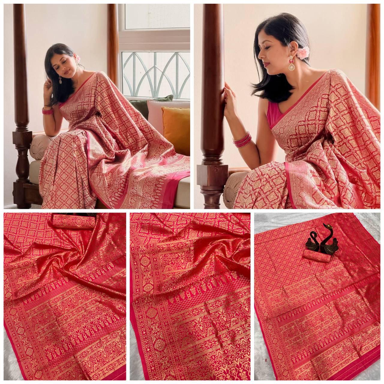 ZC786 - BANARASI SILK SAREE