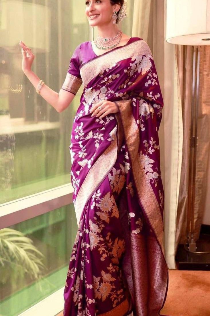 ZC781 - BANARASI SILK SAREE