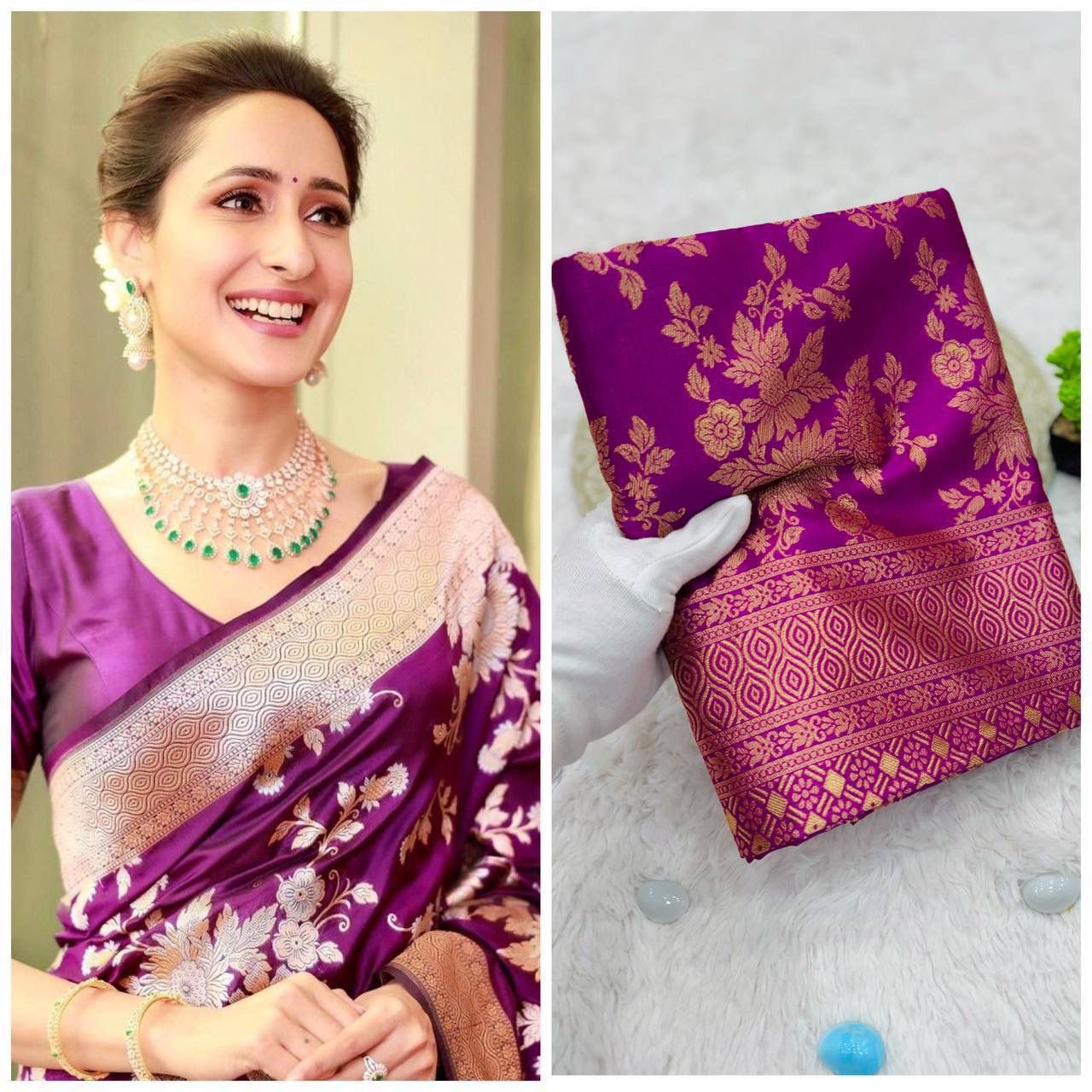 ZC781 - BANARASI SILK SAREE