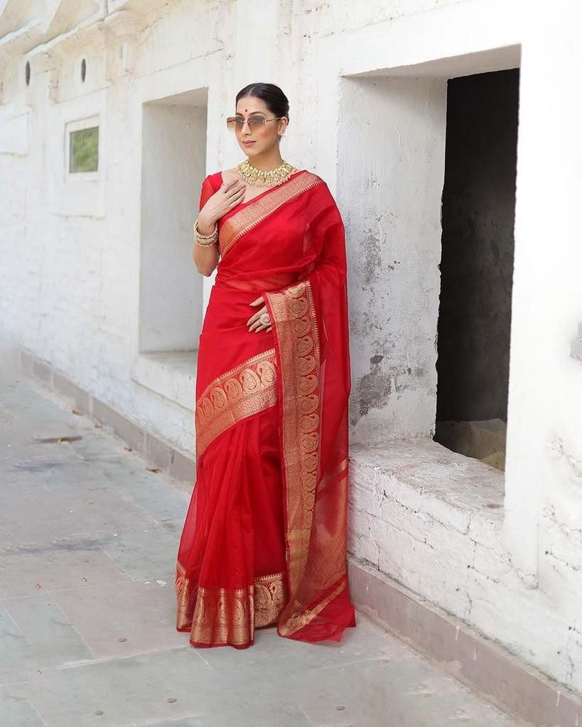 Mallika Organza Saree