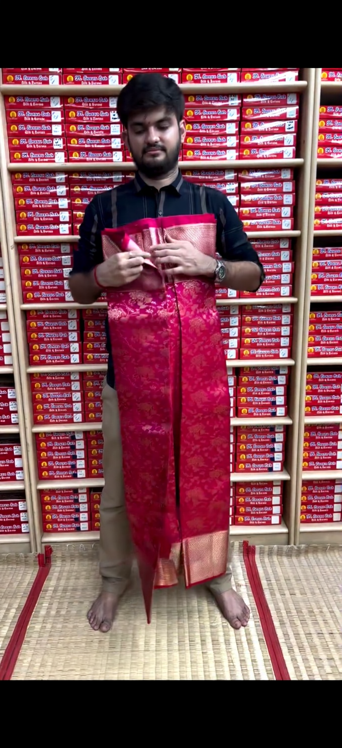 Pink Petal Silk Saree