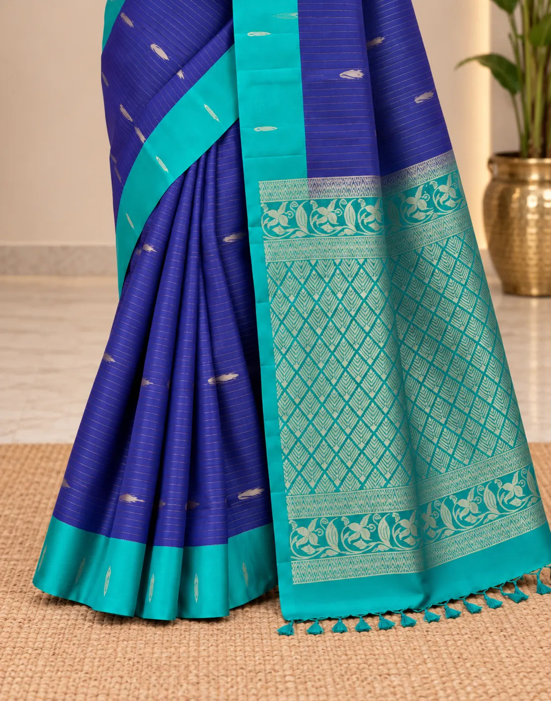 Morpich Silk Saree