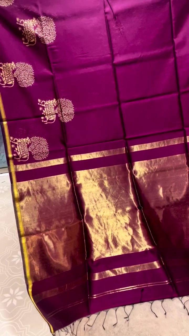 Gorgeous Reshimsilk saree