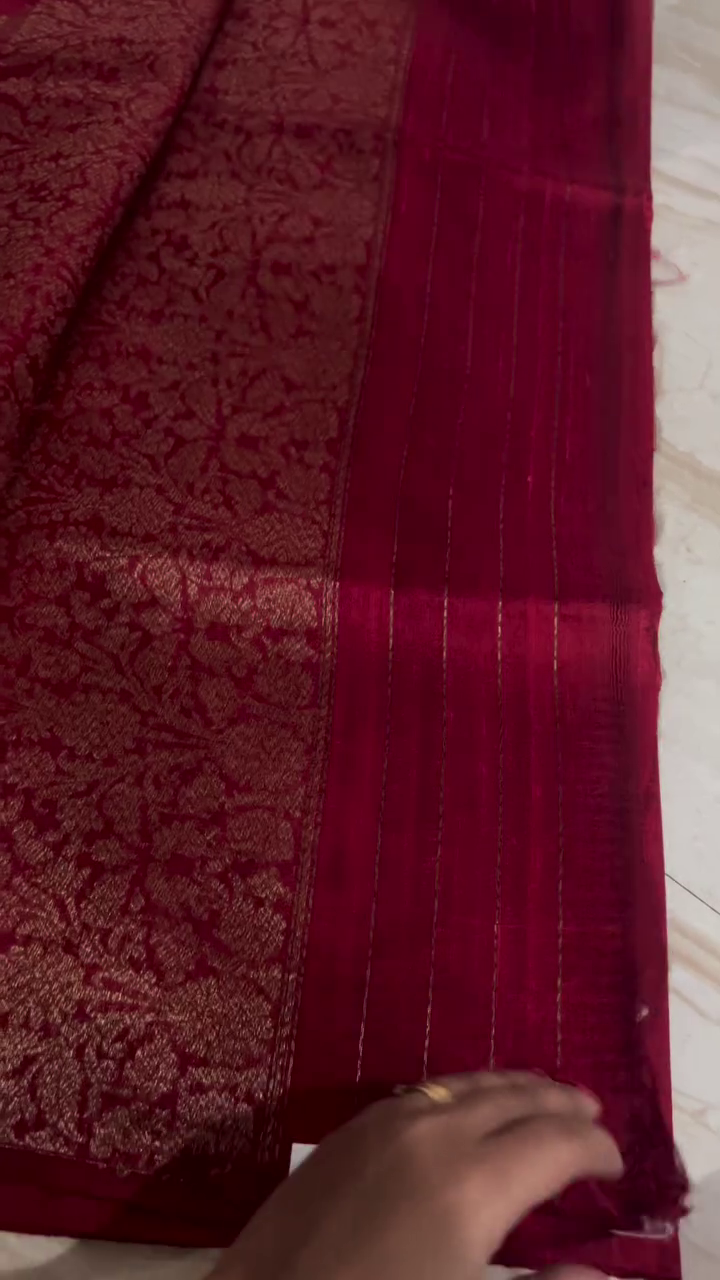 Raw Silk Banarasi Saree
