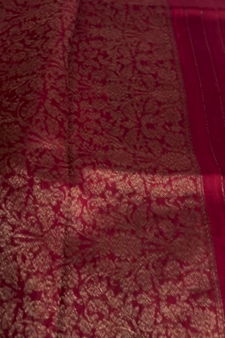 Raw Silk Banarasi Saree