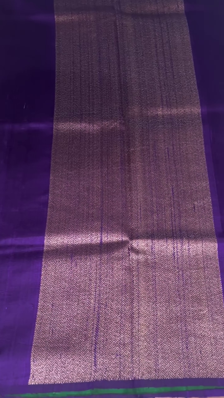 Royal Violet Silk Saree