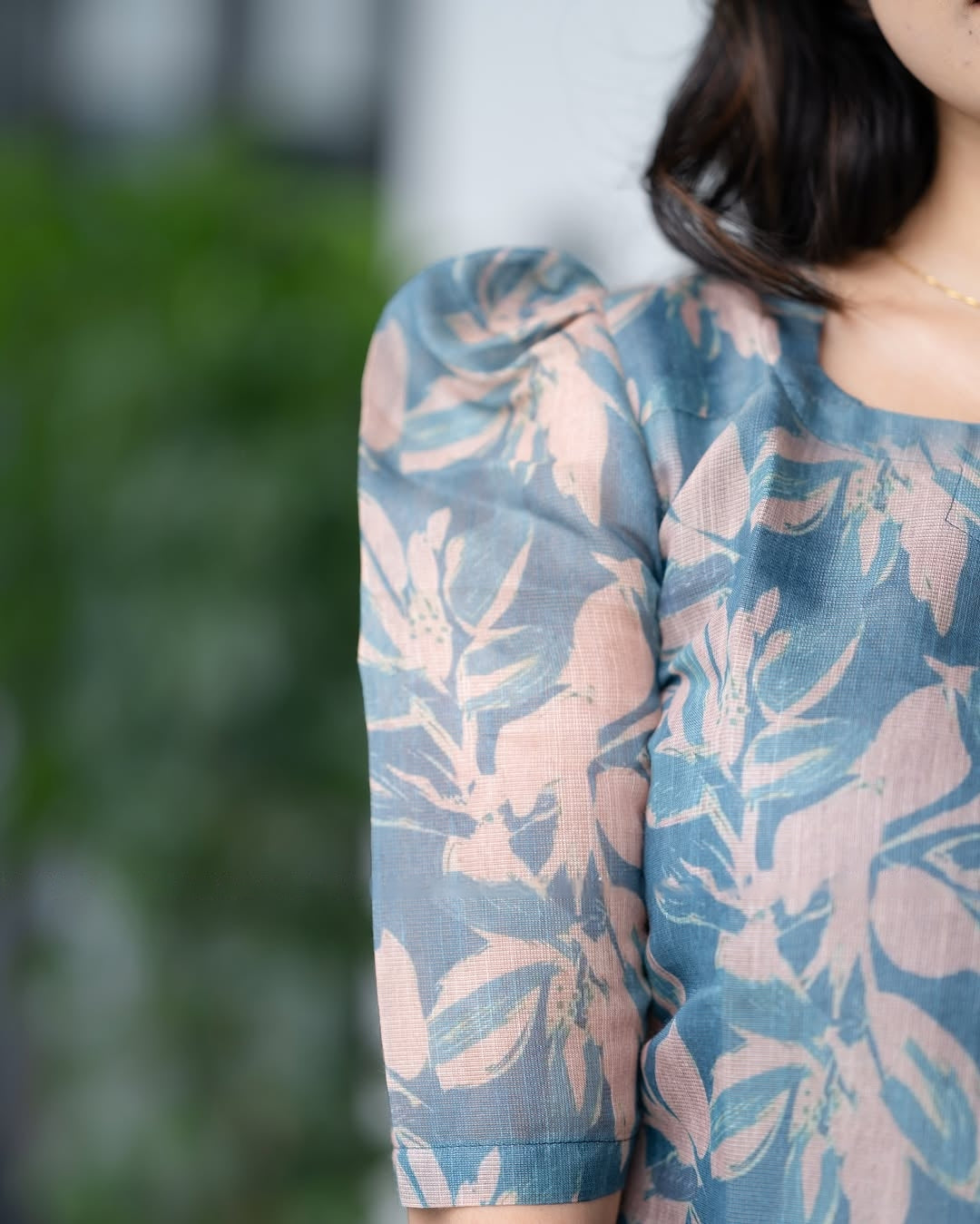 CELESTE FERN TOP - DUPATTA