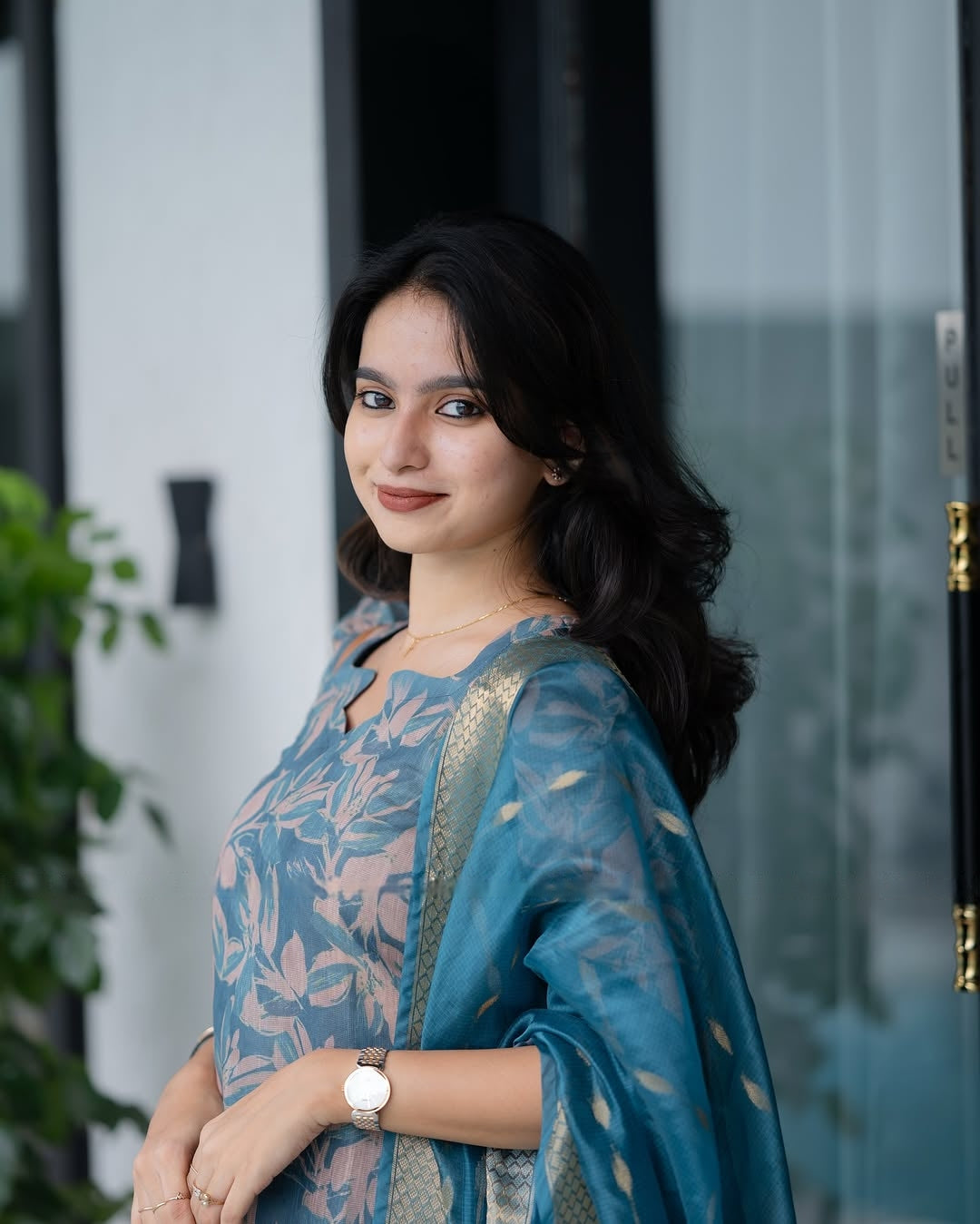 CELESTE FERN TOP - DUPATTA